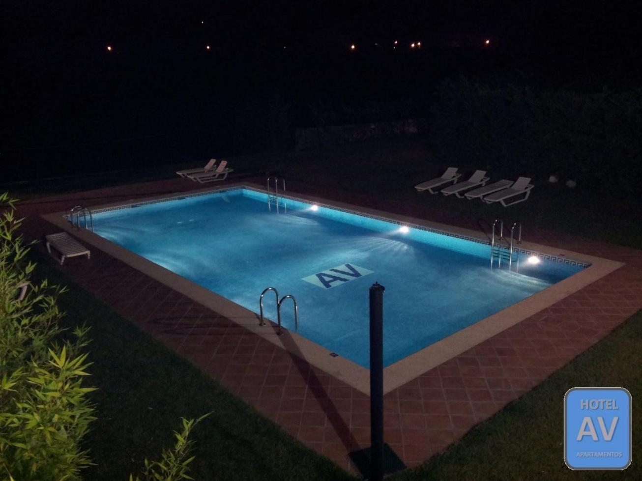 Hotel Av Apartamentos Lobios Εξωτερικό φωτογραφία